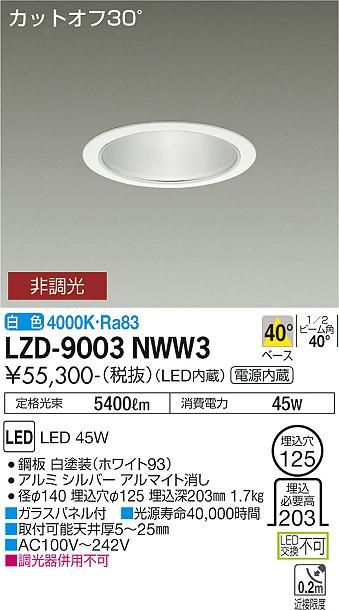ŵ LZD-9003NWW3 LED١饤 125 5500饹 CDM-TP150W Ÿ¢ åȥ...