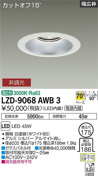 ŵ LZD-9068AWB3 LED١饤 175 5500饹 CDM-TP150W Ÿ¢ åȥ15 Сޥåȥ ˥塼 70۸  Ĵ ߾