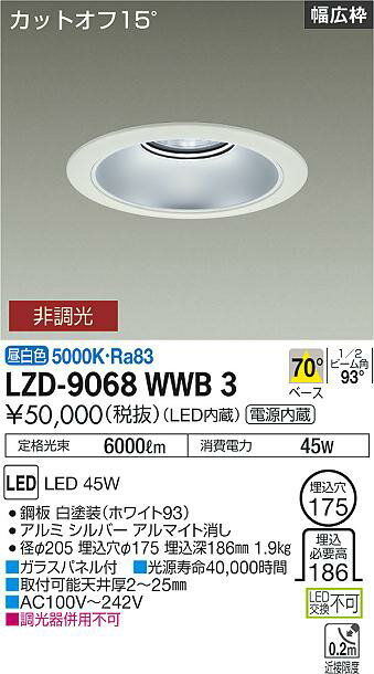 ŵ LZD-9068WWB3 LED١饤 175 5500饹 CDM-TP150W Ÿ¢ åȥ15 Сޥåȥ ˥塼 70۸  Ĵ ߾