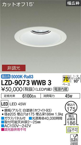 ŵ LZD-9073WWB3 LED١饤 175 5500饹 CDM-TP150W Ÿ¢ åȥ15 ۥ磻ȥ ˥塼 70۸  Ĵ ߾