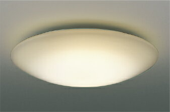 ★コイズミ AH55718 LEDシーリングライト 6畳用 電球色 調光可 リモコン別売 電気工事不要 照明器具 リビング用 天井照明 【〜6畳】