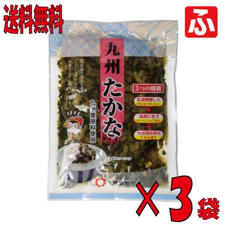 太陽漬物 九州たかな 200g 3袋【九州産高菜】【メール便対応】1000円ポッキリ 送料無料