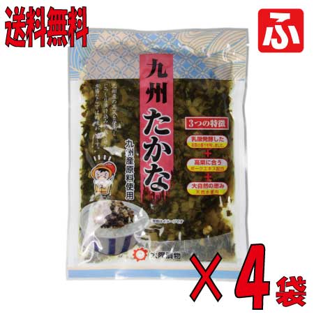 【送料無料】（太陽漬物）九州たかな200g×4袋【メール便対応】