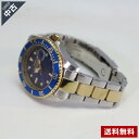 【中古】TECHNOS テクノス エアダイバーII クォーツ 腕時計 TAM629 メンズ ブルー文字盤◆237f05