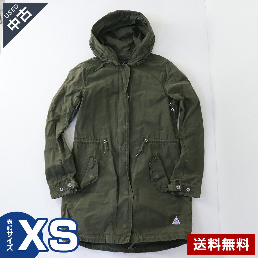 乐天商城 - 【中古】古着 ケープハイツ ミリタリーコート XSサイズ レディース モッズコート Cape HEIGHTS 大人かわいい おしゃれ シック ◆309v02