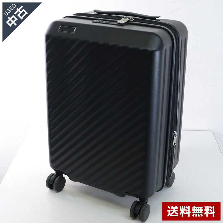 樂天商城 - 【中古】 ACE EXACT スーツケース 37/44L 拡張機能付き 機内持込みサイズ TSAロック付き ブラック◆386h21