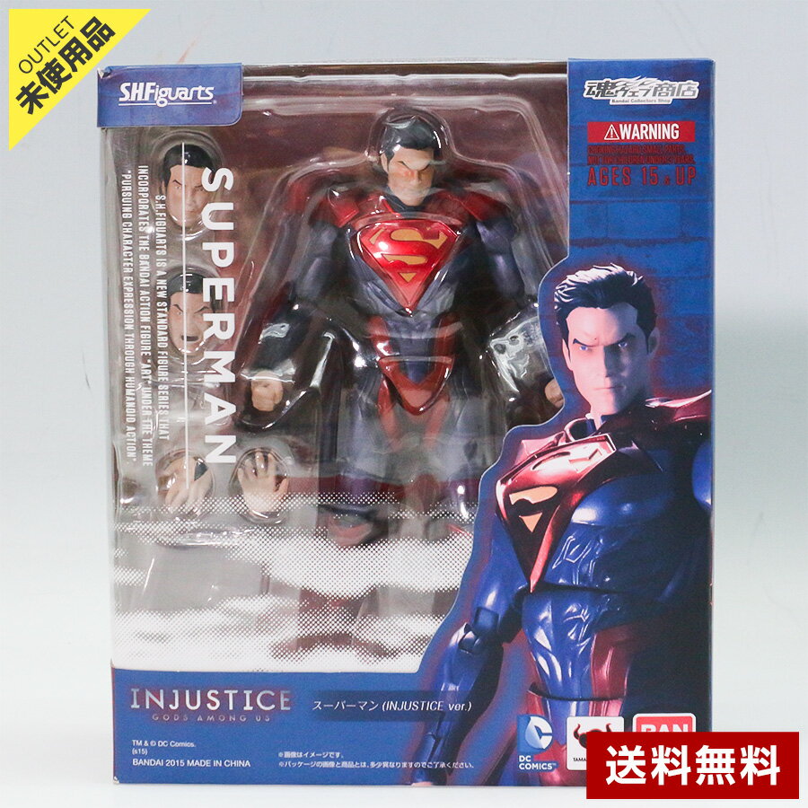 樂天商城 - 【未使用品】S.H.Figuarts スーパーマン（INJUSTICE ver.） インジャスティス：神々（ヒーロー）の激突 フィギュアーツ◆395f06