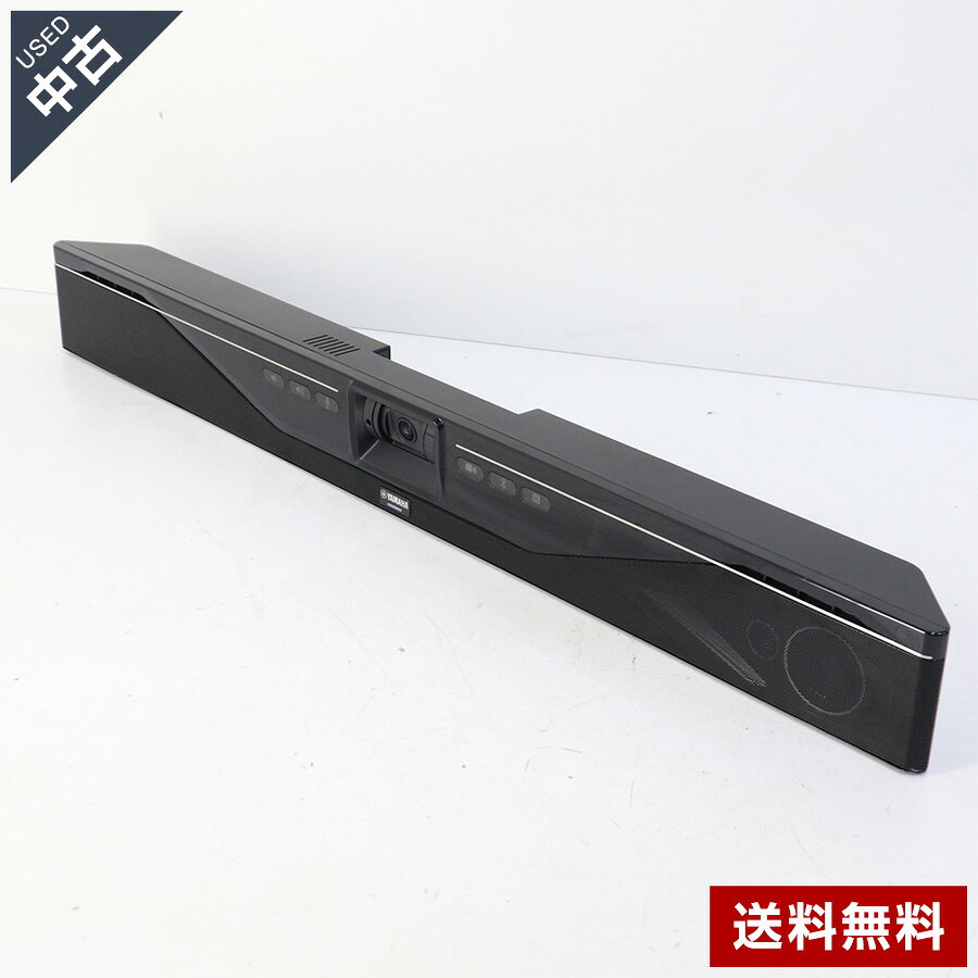 【中古】 ヤマハ YAMAHA CS-700AV ビデオサウンドバー Webカメラ マイクスピーカー一体型 Zoom Teams対応 会議室 遠隔会議 リモートワーク オフィス機器 保証付 ★442v20