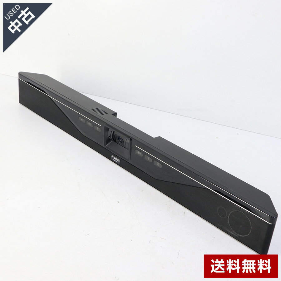 【中古】美品 ヤマハ YAMAHA CS-700AV ビデオサウンドバー Webカメラ マイクスピーカー一体型 Zoom Teams対応 会議室 遠隔会議 リモートワーク オフィス機器 保証付 ★442v22