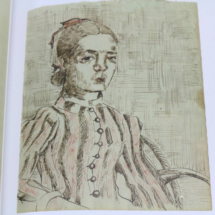 【アウトレット品】ゴッホ スケッチ画集 | フィンセント・ファン・ゴッホ 失われたアルルのスケッチブック （B4大判 280ページ/ハードカバー）アートブック 大型本 画集 作品集 ポスト印象派 芸術作品集 希少 アート 美術書◇153f23