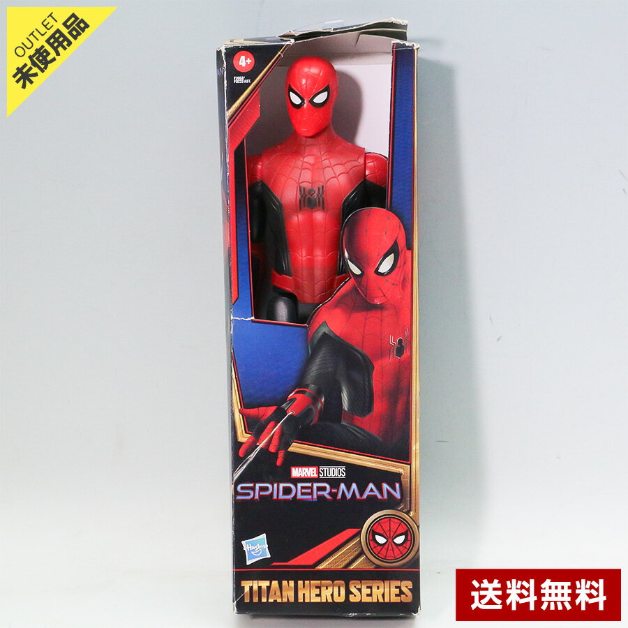 乐天商城 - 【未使用品】Hasbro スパイダーマン ノー・ウェイ・ホーム - タイタンヒーローシリーズ/ニュー ブラック&レッドスーツ アクションフィギュア 箱ダメージ有 ◇385f02
