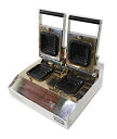 【中古】 ロヴイック MAMMY HOT SAND マミー 業務用ホットサンドメーカー MHS-1000 2連 100V ※タイマー不良※ 現状品