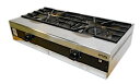 【中古】 タニコー 業務用 2口ガステーブル TMS-TGU-945 LPガス用 2022年製 / 卓上 ガスコンロ プロパンガス用 厨房機器