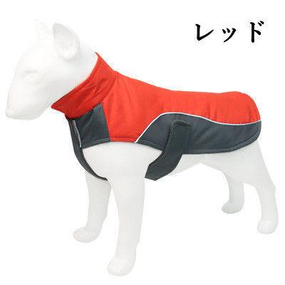 TAKARAMONSTERの犬服 ドッグウェア ペット服 抜け毛防止 あったか 裏起毛 厚手 マジックテープ付き ペットグッズ 小型犬 中型犬 大型犬 防風 防寒 撥水｜アングル3