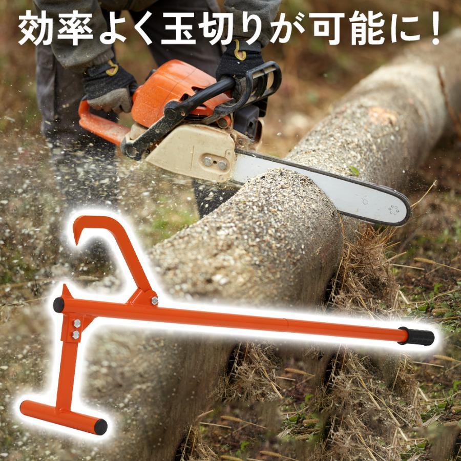 樂天商城 - ティンバージャック 丸太 輪切り 道具 丸太トング ティンバージャッキ ログ 薪割り 置き型 薪割り台 薪割り機 薪割機 薪割り台 手動式