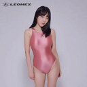 LEOHEX スクール水着 伸縮性優れ着脱スムーズ 肌触り良い 可愛くて超sexy&光沢ハイレグ レオタード 競泳水着 スベスベ コスプレ 体操服 (ピンク M、L、XL)