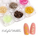 【ネイル天然石】カレット風 カラフルストーン ネイルアート 【メール便対応】さざれ石 ストーンパーツ