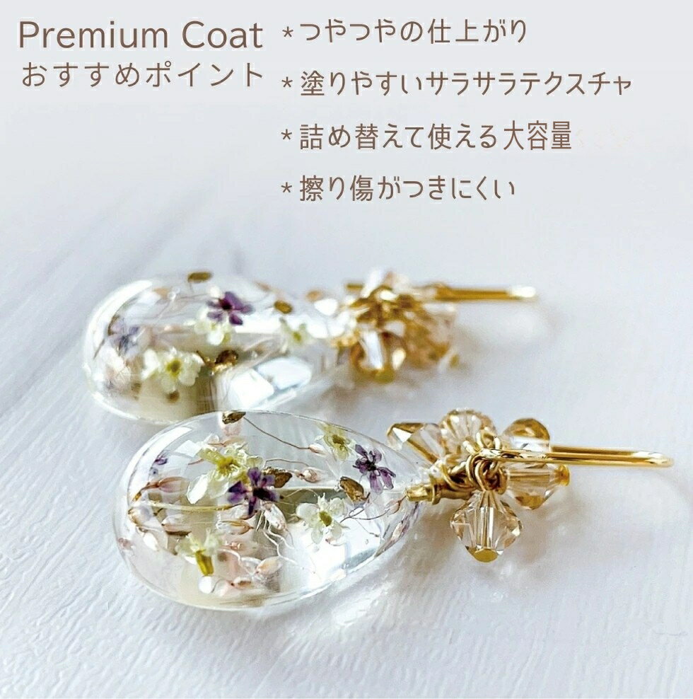 【30％OFFクーポン配布中】最安値に挑戦中 レジン コーティング剤 Bプレミアムコー...
