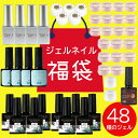 【10%OFFクーポン配布中】先行発売【2025 夏 福袋】ジェルネイル 福袋【送料無料】マグネットジェル トップジェル ベースジェル カラージェル デコレーショングッズ 超お得