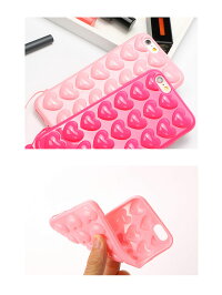 iPhonedesigncaseheartembossiPhoneケースハートエンボスストラップ立体的アイフォン876s68プラス7プラス6sプラス6プラスブランドデザインケーススマートフォンケーススマホケーススマホカバーアイフォンケース