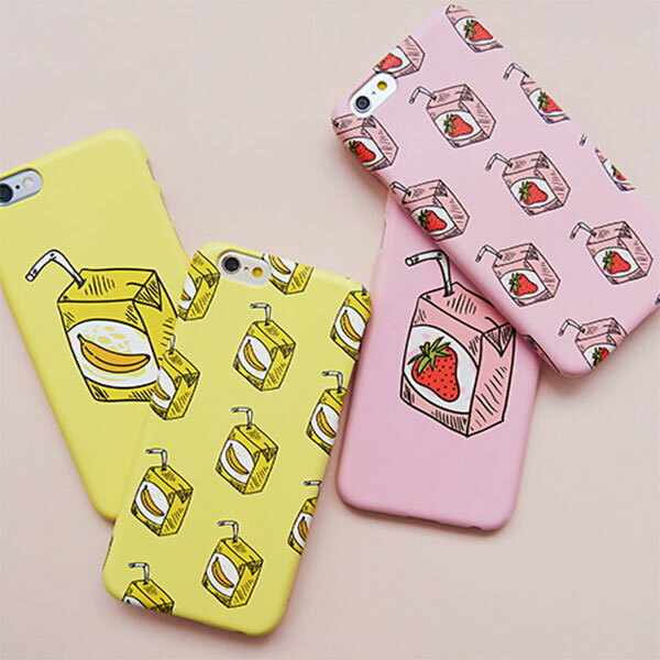 1988y iPhone design case banana strawberry milk バナナ ミルク ストロベリー ミルク バナナ 牛乳 いちご 柄 牛乳 アイフォンXR Xs Max Xs X 8 7 6s 6 8 7 6s 6プラス ブランド デザインケース スマートフォンケース スマホケース スマホカバー アイフォンケース