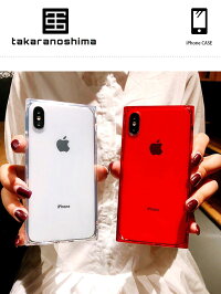iPhoneDesignCaseTPUSquareCleariPhoneケーススクエアクリアピンクレッドブラックシンプルおしゃれスタイリッシュアイフォンXRXsMaxXsX8787プラスブランドデザインスマートフォンスマホケーススマホカバーアイフォンケース