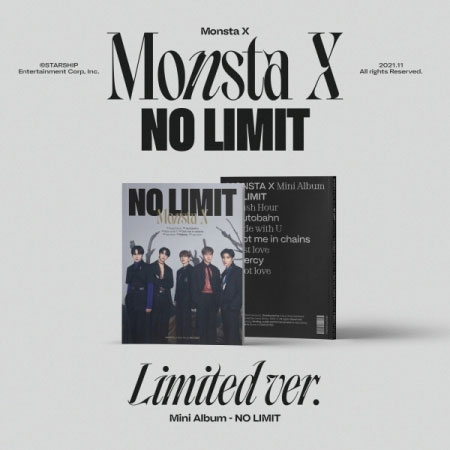 MONSTA X モンスタエックス 10TH MINI ALBUM LIMITED10集 ミニ アルバム 限定版 ショヌ ミニョク キヒョン ヒョンウォン ジュホン I.M 韓国音楽