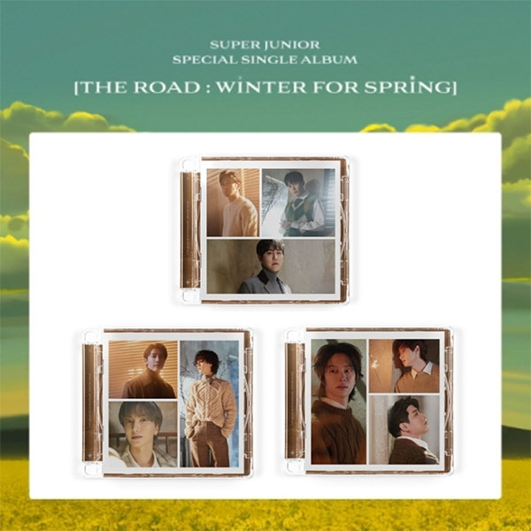 【3/3 韓国発売】【予約販売】SUPER JUNIOR スーパージュニア SPECIAL SINGLE ALBUM 【The Road : Winter for Spring】A ver./B ver./C ver. スペシャル シングル アルバム 韓国音楽チャート反映 SM【送料無料】