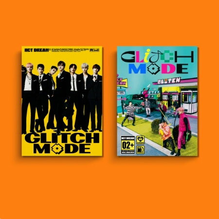 【3/29 発売】【予約販売】【2種 SET】【初回限定ポスターなしCDのみ】NCT DREAM エヌシーティー ドリーム 2集 ALBUM【Glitch Mode】Photobook Ver. 【韓国版】韓国音楽チャート反映 【送料無料】