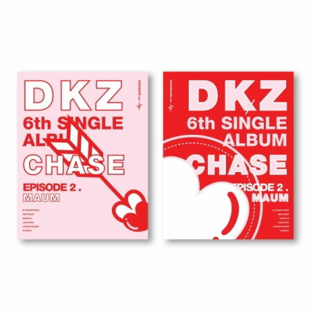 楽天takaranoshima 楽天市場店【4/13 発売】【2種セット】【初回限定ポスターなしCDのみ】DKZ ディーケイジー DONGKIZ 6TH SINGLE ALBUM【CHASE EPISODE 2. MAUM】6集 シングル アルバム 【韓国版】ウォンデ ギョンユン ムンイク ジェチャン ジョンヒョン 韓国音楽チャート反映【送料無料】