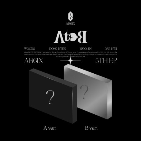 【5/19 発売】【予約販売】AB6IX エイビーシックス 5TH EP ALBUM【A to B】5集 アルバム【韓国版】韓国音楽チャート反映【送料無料】