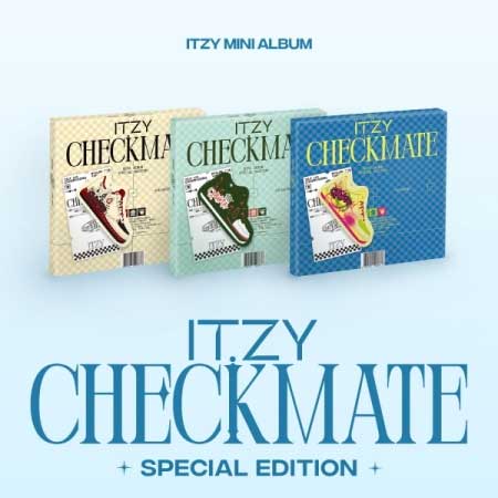 楽天takaranoshima 楽天市場店【8/8 韓国発売】【3種セット】ITZY イッジ MINI ALBUM SPECIAL EDITION【CHECKMATE】ミニ アルバム スペシャル エディション【韓国版】 韓国音楽チャート反映 JYP【送料無料】