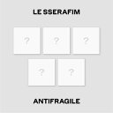 &nbsp; 【10/17 韓国発売】【予約販売】【5種セット】LE SSERAFIM ル セラフィム 2ND MINI ALBUM【ANTIFRAGILE】 COMPACT Ver. 2集 ミニ アルバム サクラ ホン ウンチェ キム チェウォン カズハ ホ ユンジン ルセラフィム 韓国音楽【送料無料】 商品名 ・アーティスト：【LE SSERAFIM ル セラフィム】 ・アルバム：2ND MINI ALBUM【ANTIFRAGILE】COMPACT Ver.【韓国版】 &nbsp;発売・発送 ・韓国発売日：2022年10月17日 予定 ・弊社発送日：発売日より5日～14日以内に発送予定（多少前後あり） ※ 輸入情勢により発送が遅延する場合がございます。 商品構成 【LE SSERAFIM ル セラフィム】 2ND MINI ALBUM【ANTIFRAGILE】COMPACT Ver.【韓国版】 - OUTER BOX - BOOKLET 16p - CD - PHOTOCARD - POSTCARD -商品明細は商品画像をご参考ください。 ※ 掲載画像のデザインや仕様は予告なく変更される場合がございます。 ※ 初回限定特典につきましては無くなり次第予告なく終了となります。 仕様・サイズ 2ND MINI ALBUM【ANTIFRAGILE】COMPACT Ver.【韓国版】 2集ミニアルバムでございます。 &nbsp;同梱物 ・ 同梱物 : 2ND MINI ALBUM【ANTIFRAGILE】COMPACT Ver.【韓国版】【5種セット】 ・ 発売・生産国：MADE IN KOREA(韓国) ※ 本商品は【韓国版】でございます。 &nbsp;配送方法日本郵便 ・追跡メール便 ※ 海外取り寄せ商品のため、お届け日・時間帯の指定は出来かねます。 ※ ご注文の数量により発送方法の変更がある場合がございます。注意事項 ※ 初回限定特典につきましては無くなり次第予告なく終了となります。 ※ 制作者の都合により販売中止や予定数量の確保ができない場合がございます。 ※ 本商品は予約商品の為、お客様のご都合によるキャンセル・返品・交換は承っておりません。 ※ 商品誤発送・不良品の場合でも商品パッケージを開封された場合は返品・交換は出来ません。 ※ 輸入商品のため汚れ・擦れ・多少の破れなどがある場合がございます。 ※ アウトボックス（外箱）の汚れ・擦れ・破れ・凹み等に関しての返品交換は出来ません。 ※ 商品不良による返品・交換など対応期間は商品到着より3日以内とさせて頂きます。 ※ 掲載画像のデザインや仕様は予告なく変更される場合がございます。 ※ 生産ロット・生産時期によっては、多少色味が異なる場合がございます。 ※ モニターの発色の具合によって実際のものと色が異なる場合がございます。 予めご了承ください。【2022/10/17 韓国発売】【予約販売】【送料無料】 【LE SSERAFIM ル セラフィム】 2ND MINI ALBUM【ANTIFRAGILE】COMPACT Ver.【韓国版】【5種セット】 &nbsp; 【10/17 韓国発売】【予約販売】【5種セット】LE SSERAFIM ル セラフィム 2ND MINI ALBUM【ANTIFRAGILE】 COMPACT Ver. 2集 ミニ アルバム サクラ ホン ウンチェ キム チェウォン カズハ ホ ユンジン ルセラフィム 韓国音楽【送料無料】 商品名 ・アーティスト：【LE SSERAFIM ル セラフィム】 ・アルバム：2ND MINI ALBUM【ANTIFRAGILE】COMPACT Ver.【韓国版】 &nbsp;発売・発送 ・韓国発売日：2022年10月17日 予定 ・弊社発送日：発売日より5日～14日以内に発送予定（多少前後あり） ※ 輸入情勢により発送が遅延する場合がございます。 商品構成 【LE SSERAFIM ル セラフィム】 2ND MINI ALBUM【ANTIFRAGILE】COMPACT Ver.【韓国版】【5種セット】 - OUTER BOX - BOOKLET 16p - CD - PHOTOCARD - POSTCARD -商品明細は商品画像をご参考ください。 ※ 掲載画像のデザインや仕様は予告なく変更される場合がございます。 ※ 初回限定特典につきましては無くなり次第予告なく終了となります。 仕様・サイズ 2ND MINI ALBUM【ANTIFRAGILE】COMPACT Ver.【韓国版】 2集ミニアルバムでございます。 &nbsp;同梱物 ・ 同梱物 : 2ND MINI ALBUM【ANTIFRAGILE】COMPACT Ver.【韓国版】【5種セット】 ・ 発売・生産国：MADE IN KOREA(韓国) ※ 本商品は【韓国版】でございます。 &nbsp;配送方法日本郵便 ・追跡メール便 ※ 海外取り寄せ商品のため、お届け日・時間帯の指定は出来かねます。 ※ ご注文の数量により発送方法の変更がある場合がございます。注意事項 ※ 初回限定特典につきましては無くなり次第予告なく終了となります。 ※ 制作者の都合により販売中止や予定数量の確保ができない場合がございます。 ※ 本商品は予約商品の為、お客様のご都合によるキャンセル・返品・交換は承っておりません。 ※ 商品誤発送・不良品の場合でも商品パッケージを開封された場合は返品・交換は出来ません。 ※ 輸入商品のため汚れ・擦れ・多少の破れなどがある場合がございます。 ※ アウトボックス（外箱）の汚れ・擦れ・破れ・凹み等に関しての返品交換は出来ません。 ※ 商品不良による返品・交換など対応期間は商品到着より3日以内とさせて頂きます。 ※ 掲載画像のデザインや仕様は予告なく変更される場合がございます。 ※ 生産ロット・生産時期によっては、多少色味が異なる場合がございます。 ※ モニターの発色の具合によって実際のものと色が異なる場合がございます。 予めご了承ください。 関連ワード LE SSERAFIM ル セラフィム 2ND MINI ALBUM ANTIFRAGILE COMPACT Ver. 2集 ミニ アルバム サクラ ホン ウンチェ キム チェウォン カズハ ホ ユンジン ルセラフィム 韓国音楽 送料無料