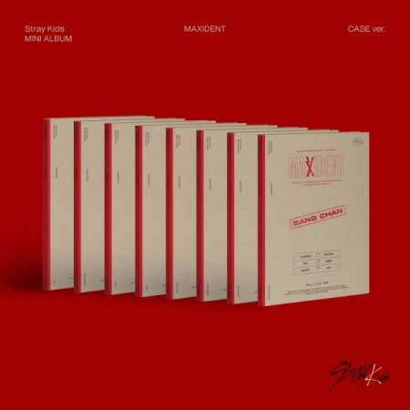 【10/14 韓国発売】【予約販売】Stray Kids【MAXIDENT】CASE ver. MINI ALBUM STANDARD ストレイキッズ SKZ ストレイキッズ スキズ JYP 韓国音楽チャート反映 【送料無料】