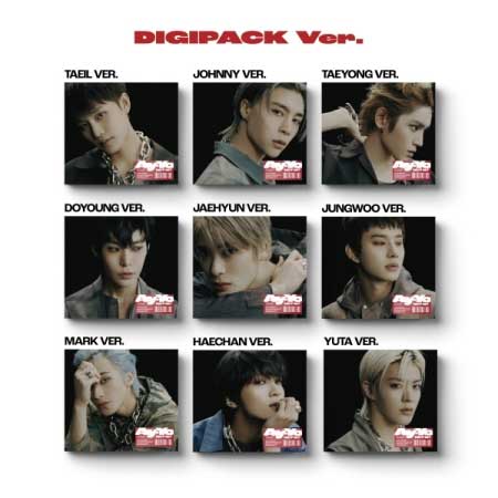 NCT 127 エヌシーティー 127 4TH REPACKAGEDigipack Ver. 正規 4集 リパッケージ アルバム テイル ジャニー テヨン ユウタ ドヨン ジェヒョン ジョンウ マーク ヘチャン 韓国音楽チャート反映 