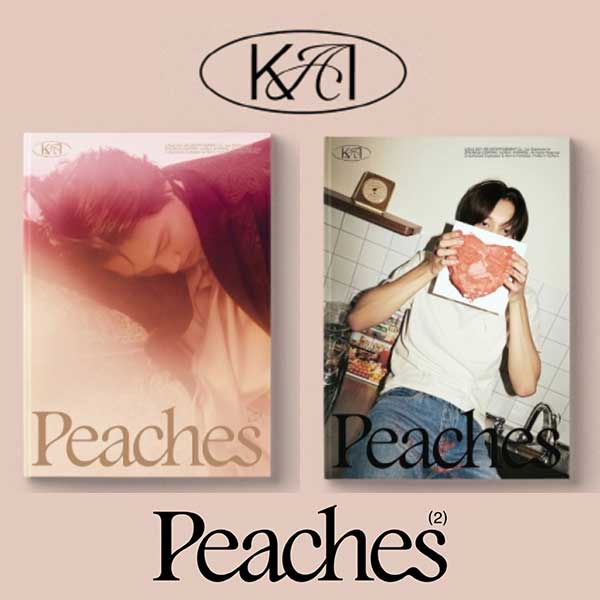 【12/1 韓国発売】【予約販売】【初回限定ポスターなしCDのみ】KAI カイ 2ND MINI ALBUM【PEACHES】Photo Book Ver.【韓国版】ミニ 2集 アルバム 韓国音楽チャート反映 EXO エクソ SM 送料無料