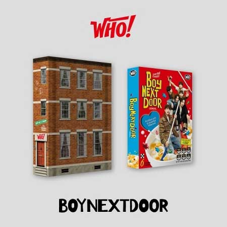 【5/30 韓国発売】【予約】【2種セット】BOYNEXTDOOR ボーイネクストドア 1ST SINGLE ALBUM【WHO!】1集 シングル アルバム ソンホ リウ ジェヒョン テサン イハン ウンハク【韓国版】韓国音楽チャート反映【送料無料】【日本国内発送】