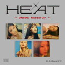 【10/6 韓国発売】【予約】(G)I-DLE ジー アイドゥル ヨジャ アイドゥル Special EP 01 ALBUM【HEAT】DIGIPAK - Member Ver. スペシャル ミニ 1集 アルバム ミヨン ミンニ ソヨン ウギ シュファ【韓国版】韓国音楽チャート反映 88rising CUBE【送料無料】【日本国内発送】