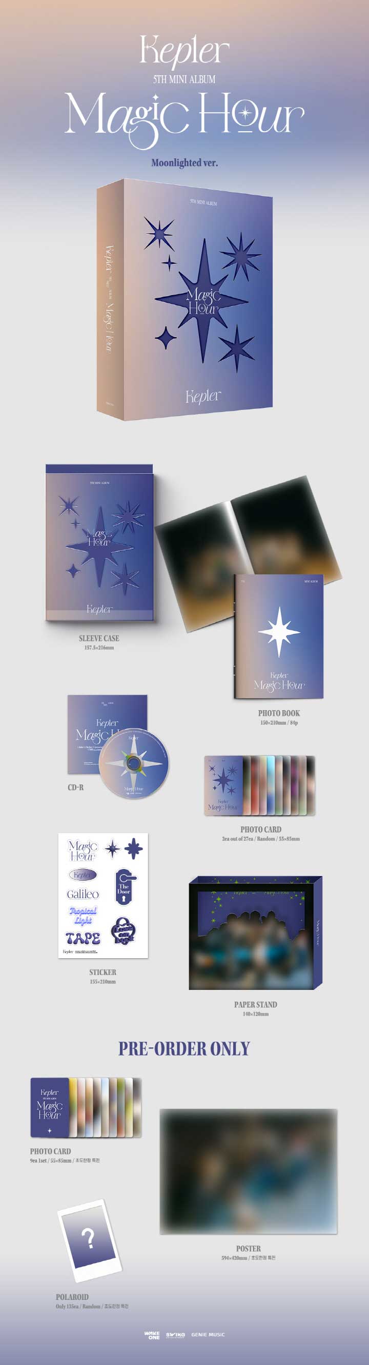 【9/26 韓国発売】【予約】【3種セット】【初回限定ポスターなしCDのみ】Kep1er ケ...