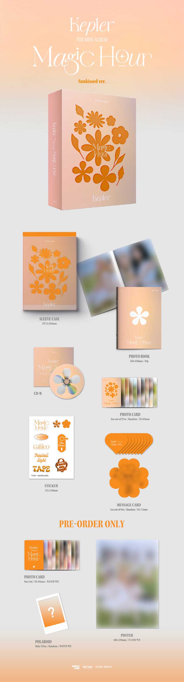【9/26 韓国発売】【予約】【3種セット】【初回限定ポスターなしCDのみ】Kep1er ケ...