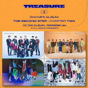 【10/5 韓国発売】【予約販売】TREASURE トレジャー 2ND MINI ALBUM 【THE SECOND STEP : CHAPTER TWO】 YG TAG ALBUM RANDOM ver. 2集 ミニ アルバム【韓国版】 韓国音楽チャート反映 YG宝石箱【送料無料】