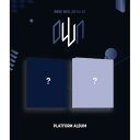 【2/28 韓国発売】【予約販売】【2種セット】PARK WOO JIN パク ウジン AB6IX エイビーシックス 1ST EP ALBUM【oWn】Platform ver. 1集 ミニ アルバム【韓国版】韓国音楽チャート反映【送料無料】