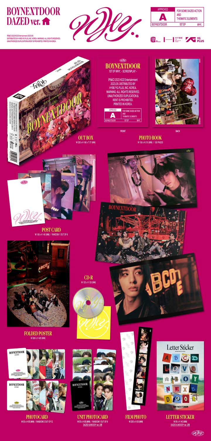 【9/4 韓国発売】【予約】【2種セット】BOYNEXTDOOR ボーイネクストドア 1ST EP AL...