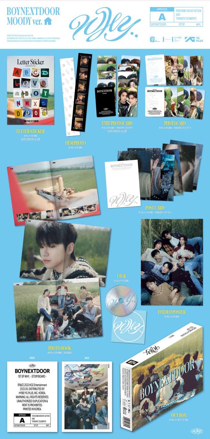 【9/4 韓国発売】【予約】【2種セット】BOYNEXTDOOR ボーイネクストドア 1ST EP AL...