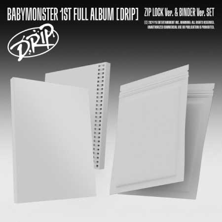 【2024/11/1 韓国発売】BABYMONSTER ベイビーモンスター 1ST FULL ALBUM【DRIP】1集 フル アルバム ルカ ファリタ アサ アヒョン ラミ ローラ チキタ YG 韓国音楽チャート反映 送料無料 日本国内発送のサムネイル