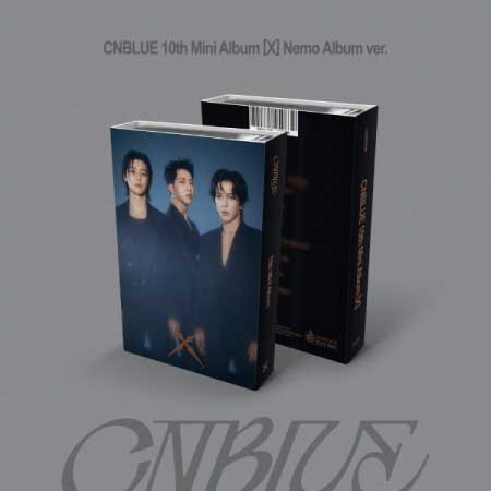 【2024/10/15 韓国発売】【予約】CNBLUE シーエヌブルー 10TH MINI ALBUM【X】NEMO Album ver. 10集 ミニ アルバム 韓国版 ジョン ヨンファ イ ジョンシン カン ミンヒョク FNC 韓国音楽チャート反映【送料無料】【日本国内発送】のサムネイル