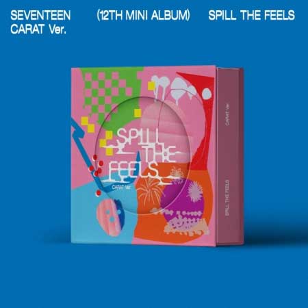 楽天takaranoshima 楽天市場店【2024/10/14 韓国発売】【予約】 SEVENTEEN セブンティーン 12TH MINI ALBUM【SPILL THE FEELS】CARAT Ver. 12集 ミニ アルバム 韓国音楽チャート反映 PLEDIS【送料無料】【日本国内発送】