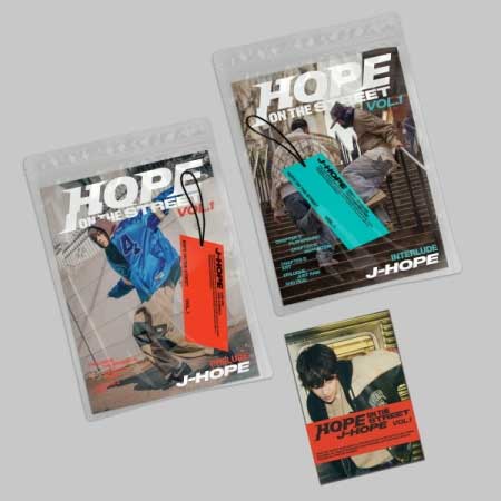 【2024/3/29 韓国発売】【予約】【3種セット】J-HOPE ジェイホープ【HOPE ON THE STREET VOL.1】 BTS ビーティーエス 防弾少年団 バンタン 韓国音楽チャート反映【送料無料】【日本国内発送】