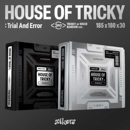 【2024/3/8 韓国発売】xikers サイカース 3RD MINI【HOUSE OF TRICKY : Trial And Error】3集 ミニ アルバム 韓国版 ミンジェ ジュンミン スミン ジンシク ヒョヌ ジョンフン セウン ユジュン ハンター イェチャン KQ roady ローディ 韓国音楽チャート反映 送料無料