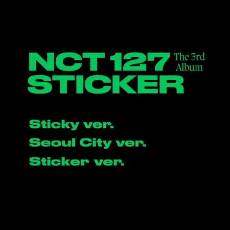 【9/23発売】【予約販売】【3種セット】【初回先着ポスターなしCDのみ】【NCT 127】【STICKER】【Sticky ver】【Seoul City ver】【Sticker ver】エヌシーティー 127 正規 3集 アルバム 中本悠太 マーク ジェヒョン ウィンウィン 韓国音楽チャート反映 【送料無料】